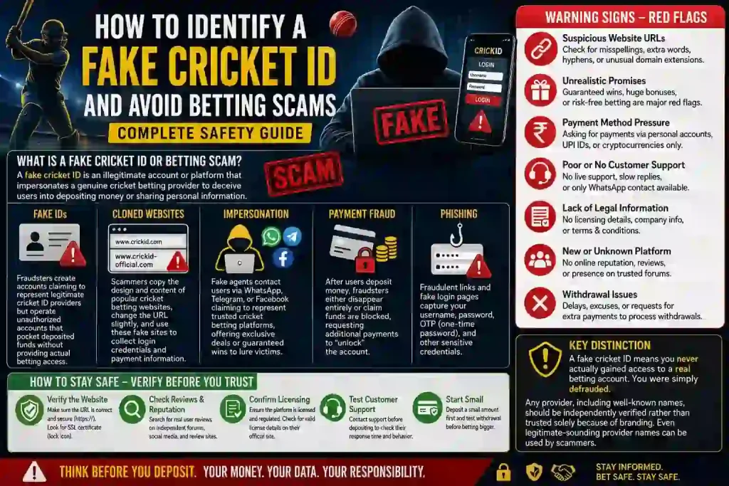 How to Identify a Fake Cricket ID and Avoid Betting Scams